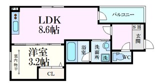 MOVE江波東の物件間取画像